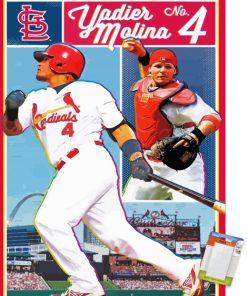 Yadier Molina Poster Diamond Paintings