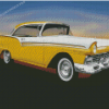 Yellow Ford Fairlane Diamond Paintings