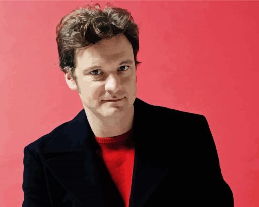 Young Colin Firth Diamond Paintings