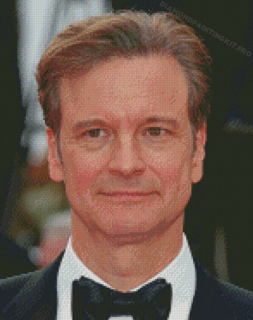 Actor Colin Firth Diamond Paintings