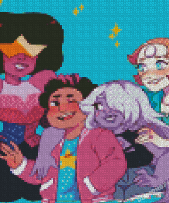 Aesthetic Crystal Gems Diamond Paintings