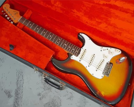 Aesthetic Fender Stratocaster Diamond Paintings