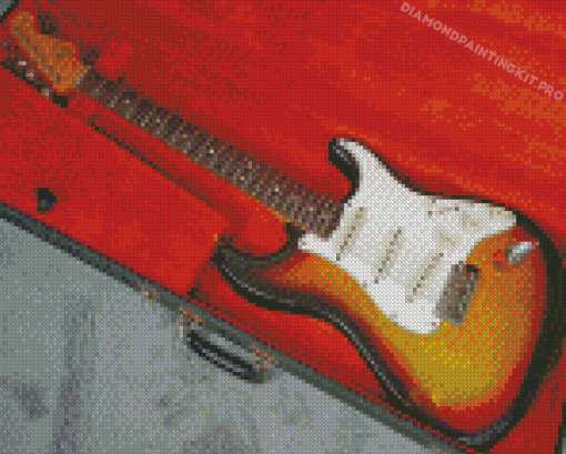 Aesthetic Fender Stratocaster Diamond Paintings