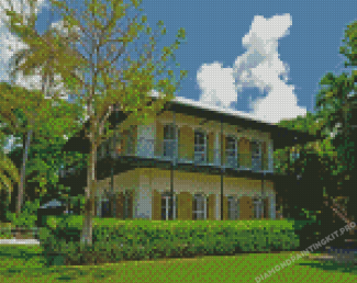 Aesthetic Hemingway House Key West Diamond Paintings