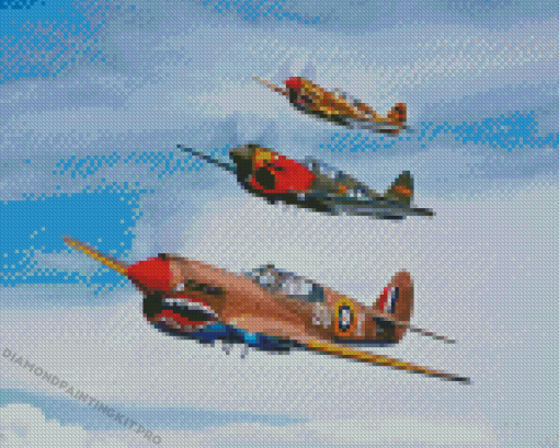 Aesthetic Vintage Plane Diamond Paintings