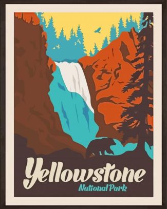 Aesthetic Yellowstone Park Diamond Paintings