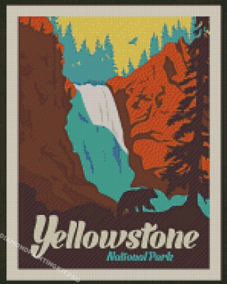 Aesthetic Yellowstone Park Diamond Paintings