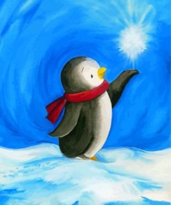 Baby Penguin Art Diamond Paintings