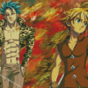 Ban And Meliodas Diamond Paintings