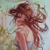 Beautiful Woman Smiling Monika Luniak Diamond Paintings