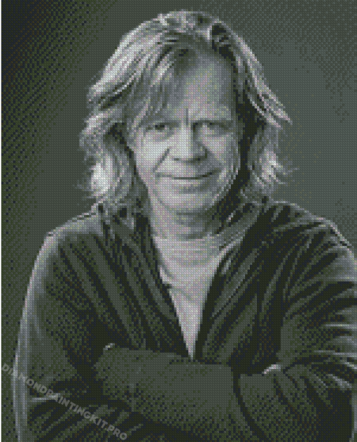 Black And White William H Macy Actor Diamond Paintings