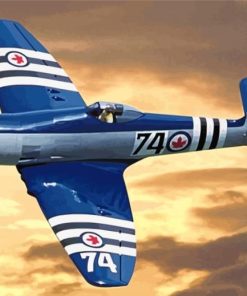 Blue Sea Fury Diamond Paintings