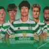 Celtic Team Poster Diamond Paintings