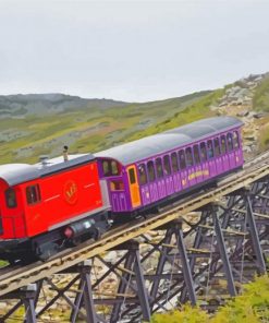 Cog Railroad Diamond Paintings