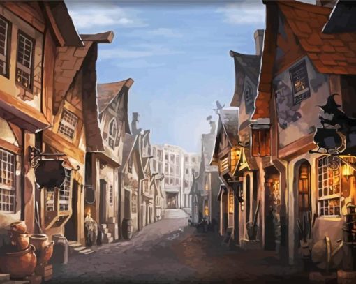 Cool Diagon Alley Diamond Paintings