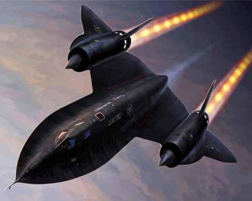 Cool SR 71 Diamond Paintings