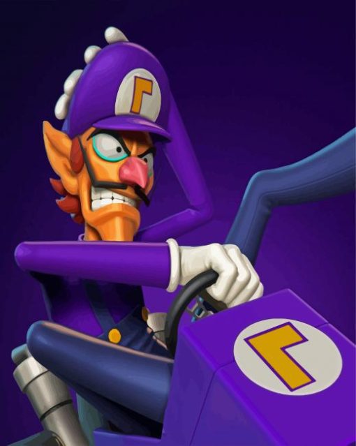 Cool Waluigi Diamond Paintings