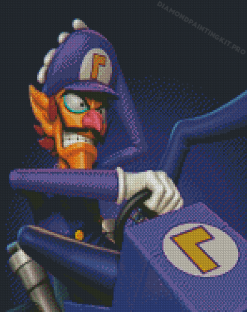 Cool Waluigi Diamond Paintings