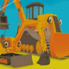 Cute Diggers Diamond Paintings