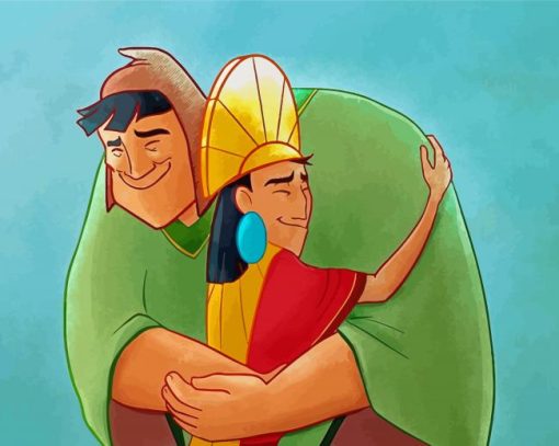 Cute The Emperors New Groove Diamond Paintings