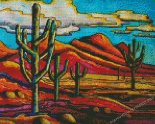 Desert Maynard Dixon Diamond Paintings