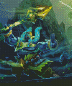 Dota 2 Earth Spirit Diamond Paintings