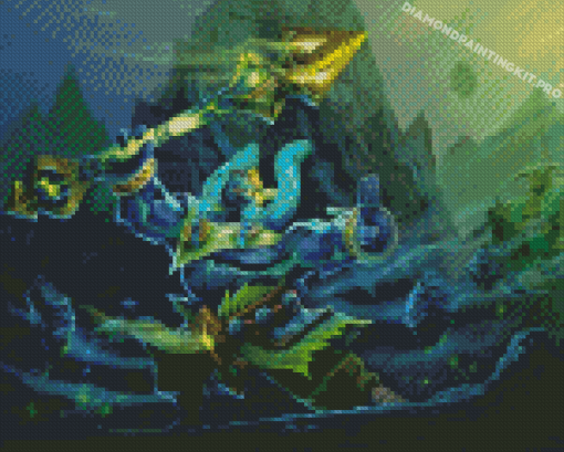 Dota 2 Earth Spirit Diamond Paintings