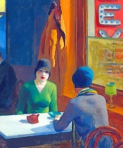 Edward Hopper Chop Suey Diamond Paintings