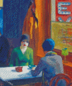 Edward Hopper Chop Suey Diamond Paintings