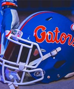 Florida Gators Football Helmet Diamond Paintings