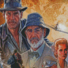 Indiana Jones And The Last Crusade Characters Diamond Paintings