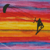 Kitesurfing Art Diamond Paintings