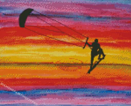 Kitesurfing Art Diamond Paintings