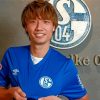 Kou Itakura FC Schalke Diamond Paintings