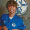 Kou Itakura FC Schalke Diamond Paintings