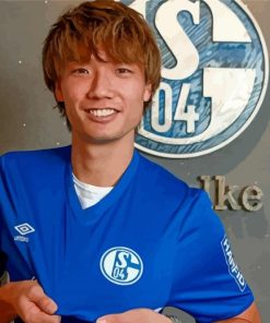 Kou Itakura FC Schalke Diamond Paintings