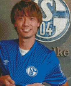 Kou Itakura FC Schalke Diamond Paintings