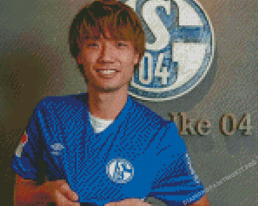 Kou Itakura FC Schalke Diamond Paintings