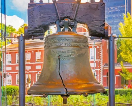 Liberty Bell Landmark Pennsylvania Diamond Paintings