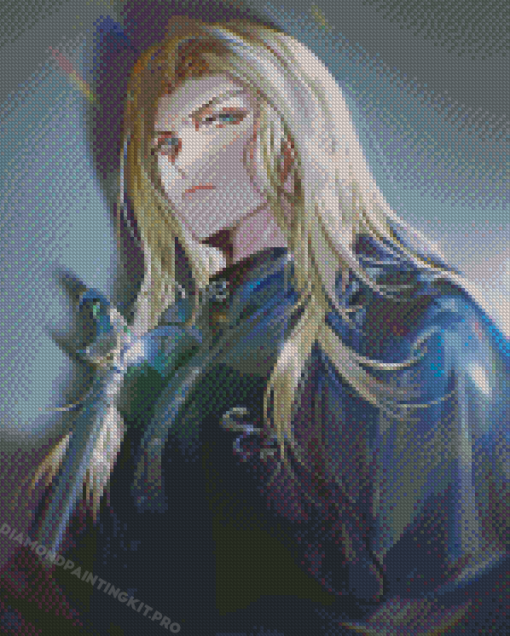 Lucius Malfoy Anime Art Diamond Paintings