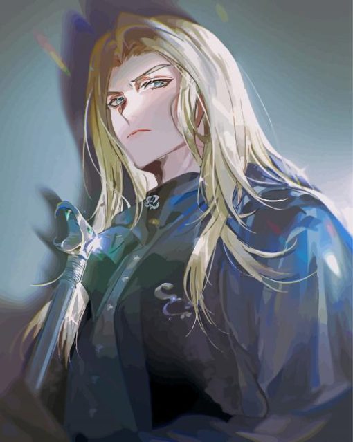 Lucius Malfoy Anime Art Diamond Paintings