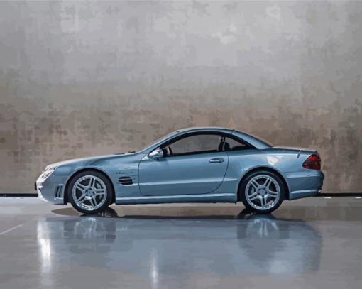 Mercedes SL Diamond Paintings