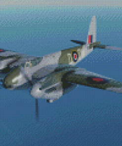 Military WWII Airplane Diamond Paintings