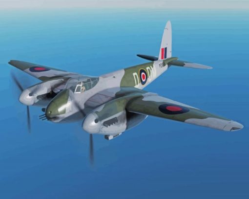 Military WWII Airplane Diamond Paintings