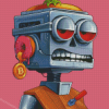 Numbots Robot Character Diamond Paintings