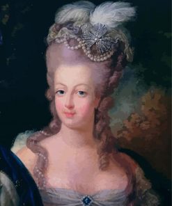 Portrait Of Marie Antoinette Diamond Paintings