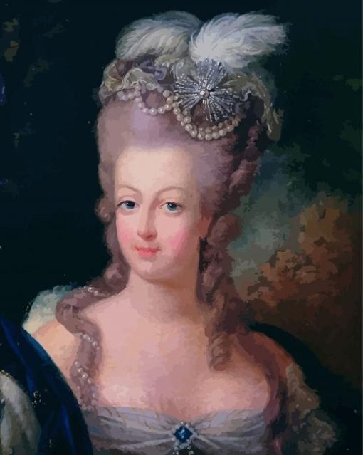 Portrait Of Marie Antoinette Diamond Paintings