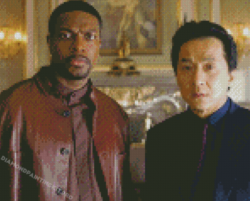 Rush Hour Movie Characters Diamond Paintings