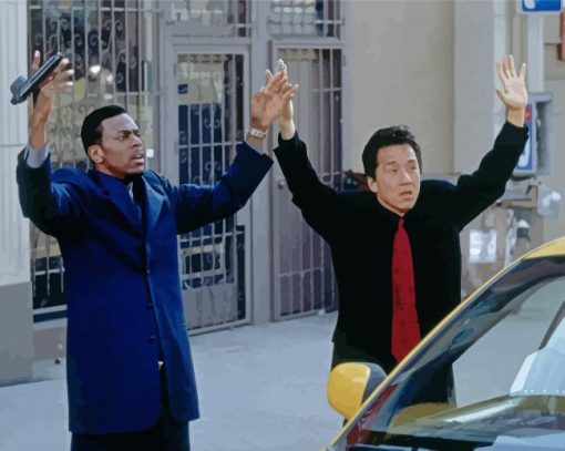 Rush Hour Movie Diamond Paintings