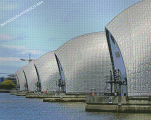 The Thames Barrier Diamond Paintings